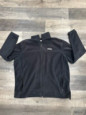 Columbia Men's Full-Zip Fleece Jacket, Zipper Secured Pockets, Size 
XXL, GUC
